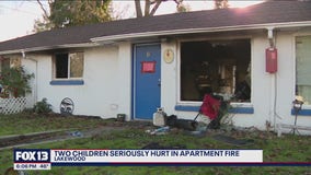 Two children seriously injured in Lakewood apartment fire