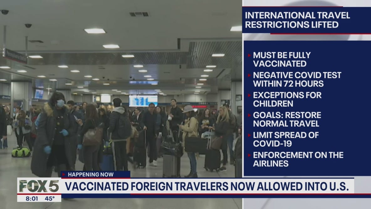 US rules on international travel are changing: here’s what you need to know