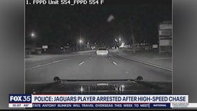 Jaguars defensive end accused of leading law enforcement on high-speed chase