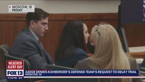 Judge denies Kohberger's defense team's request to delay trial