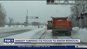 Minnesota weather: MnDOT turning focus from plowing to snow removal
