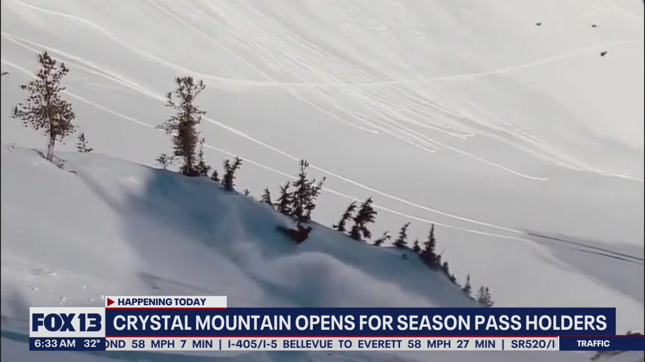 Crystal Mountain opening day Kicking off their 60th ski season