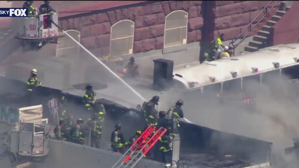 Bronx fire injures 7 firefighters