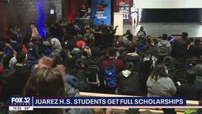'Unbelievable!': Benito Juarez High School students, parents surprised with free rides to Illinois colleges
