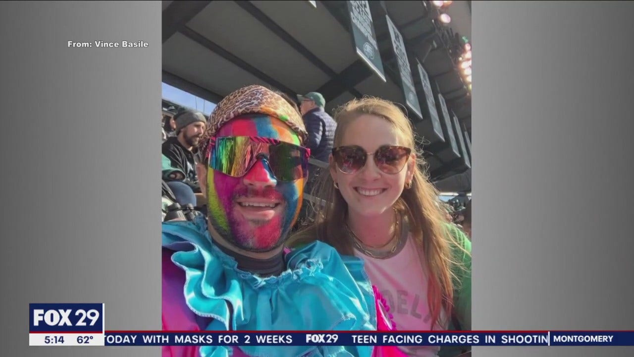 Doctor dressed in mummers costume and local help revive injured fan at