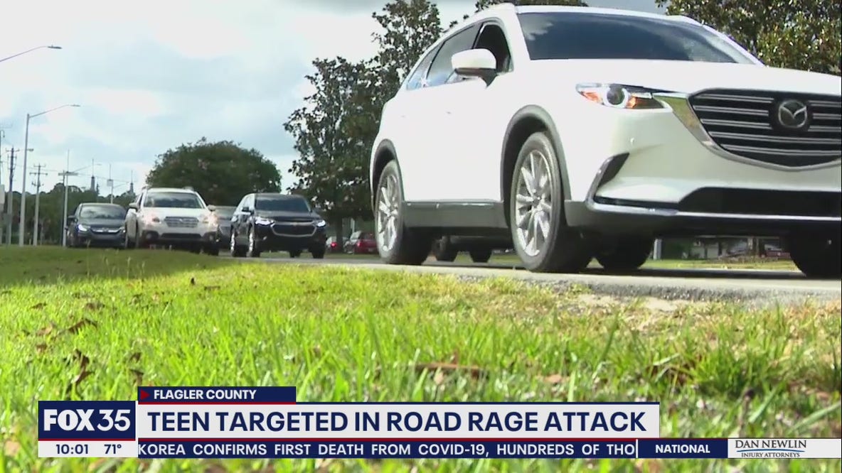 Teen targeted in road rage attack