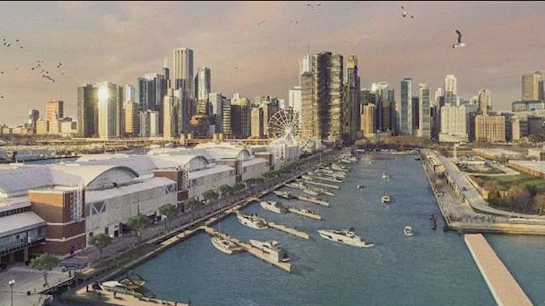 Permit secured for long-awaited marina at Navy Pier, project leaders say