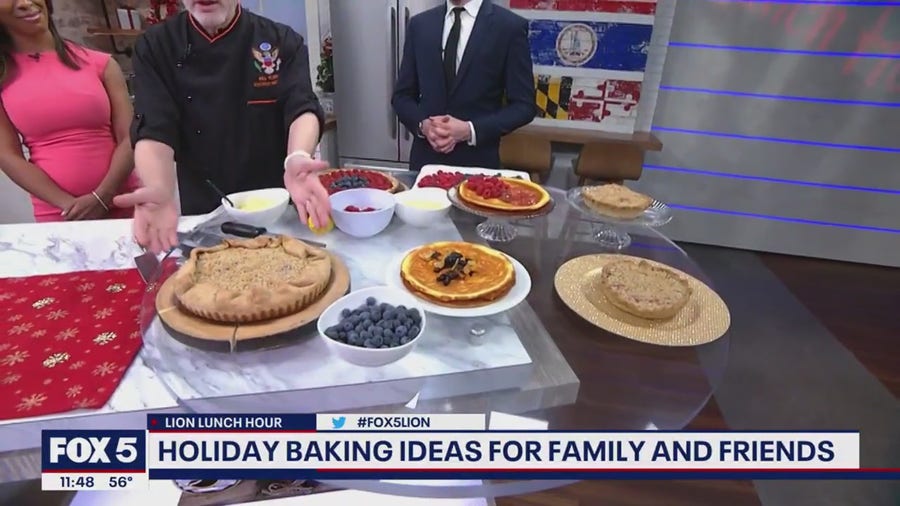 Holiday baking ideas with former White House pastry chef