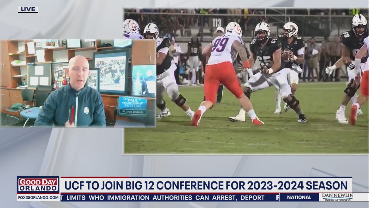 UCF to join big 12 conference for 2023-2024 season