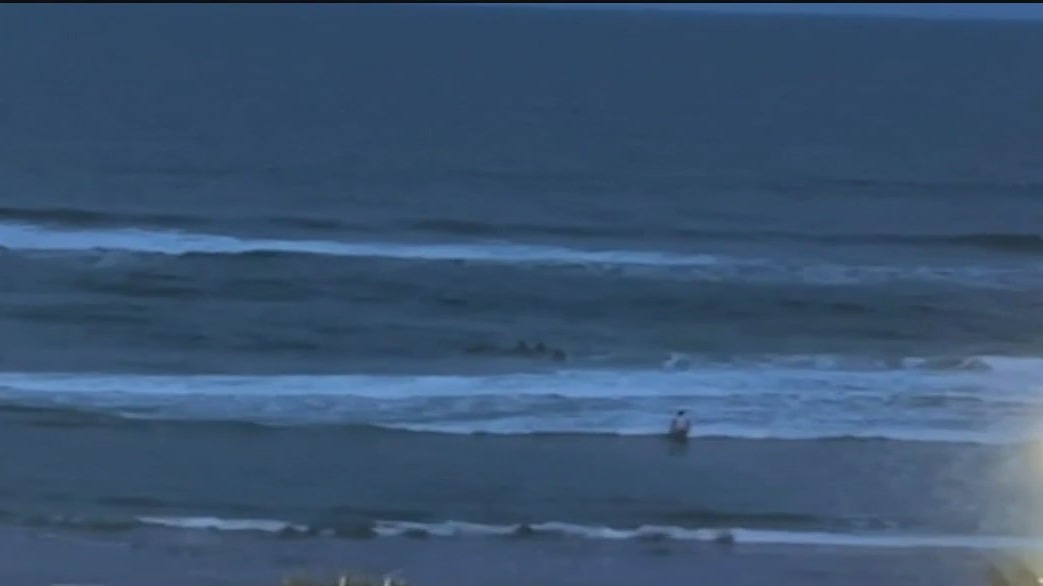 Hotel guest spots swimmers far from shore