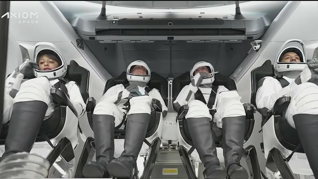 Axiom's 2nd private astronaut mission to ISS
