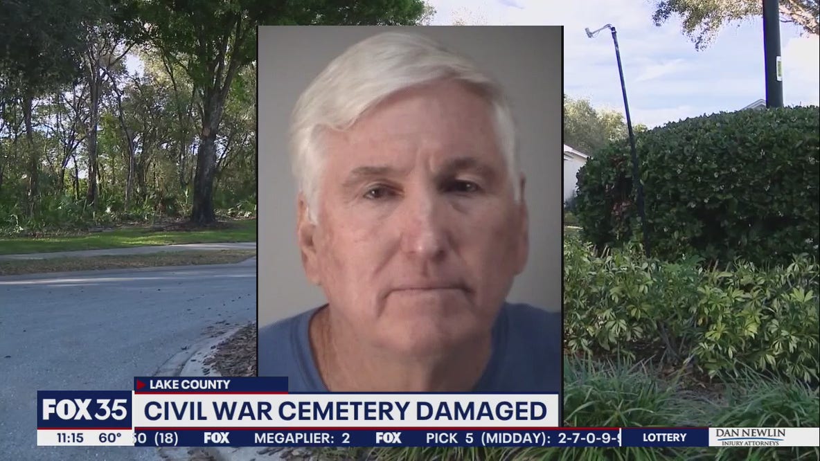 Former Mt. Dora councilman accused of disturbing historic cemetery