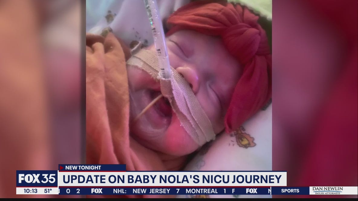 Support pouring in for Brevard family as micro-preemie Nola continues health battle