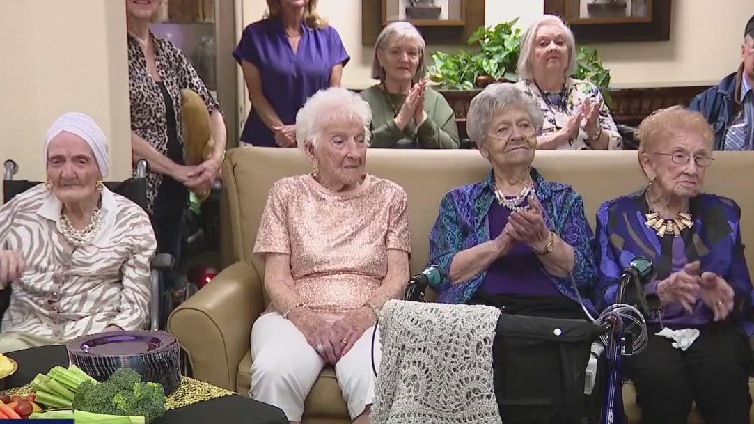 4 Cypress women ranging in age from 100 to 108 have big birthday bash