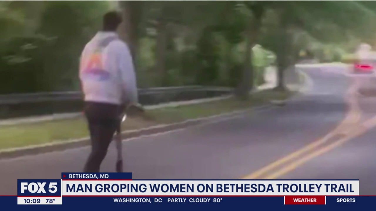 Man Groping Women On Bethesda Trolley Trail Police 