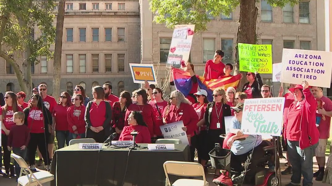 Educators demand lawmakers to renew Prop 123