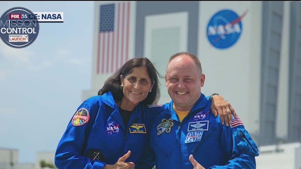 NASA astronauts land for upcoming launch