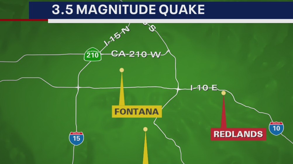 3.5-magnitude quake rocks San Bernardino County