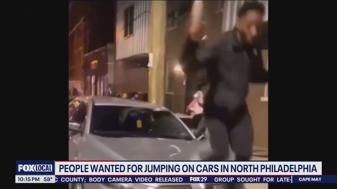 Temple University student speaks out after witnessing wanted vandals jump on cars in North Philly