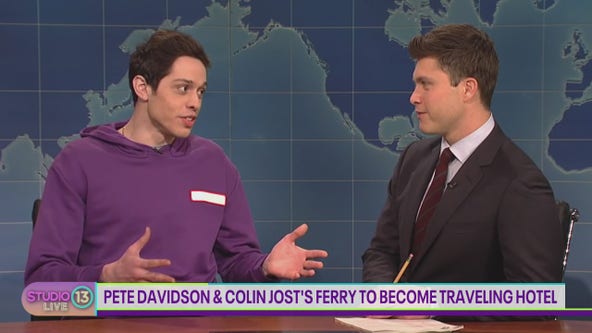 Pete Davidson, Colin Jost's ferry to become traveling hotel