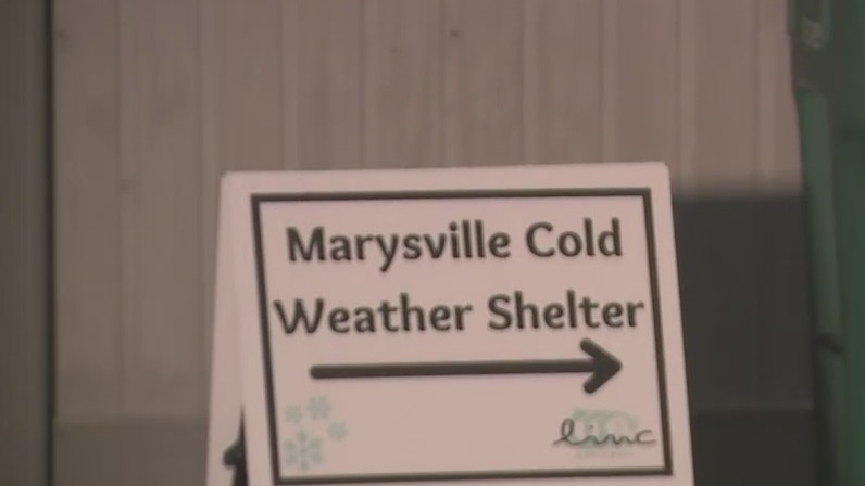 Cold weather shelters to open as temperatures drop