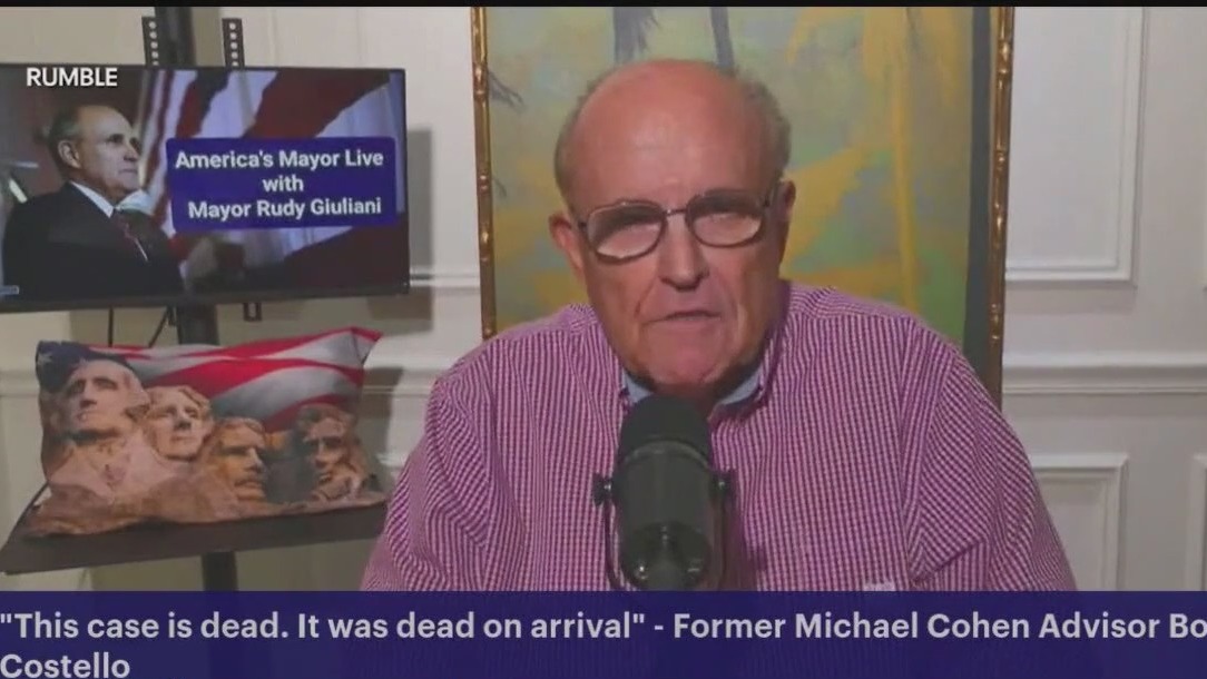 Former NYC Mayor Rudy Giuliani disbarred for lying about Trump's 2020 election