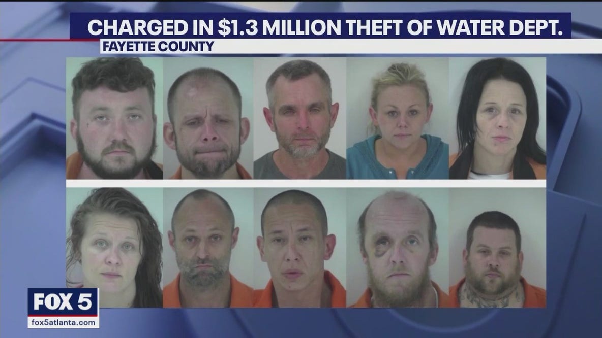 60 people arrested for stealing millions from water department