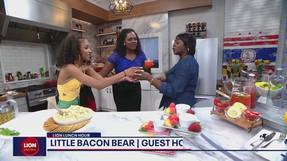 Shaniqua Cousins and Little Bacon Bear join LION Lunch Hour