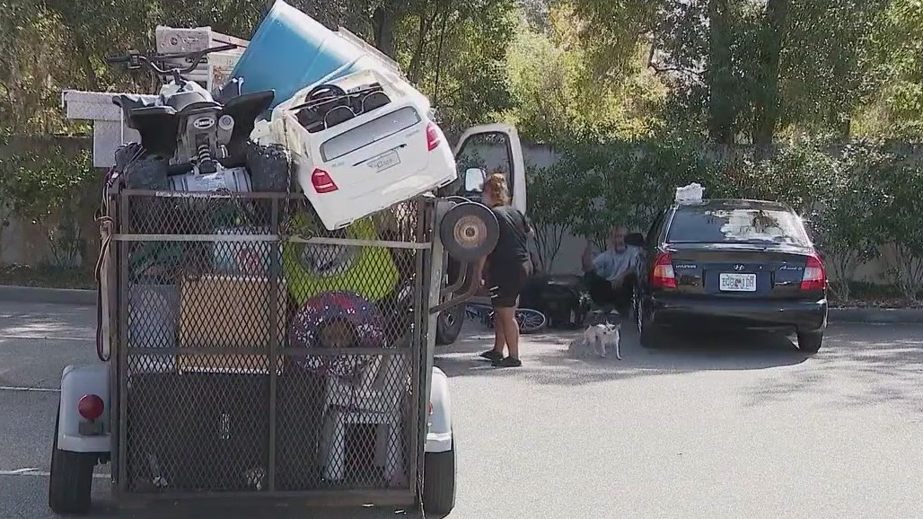 Children, pregnant woman evicted in Orlando