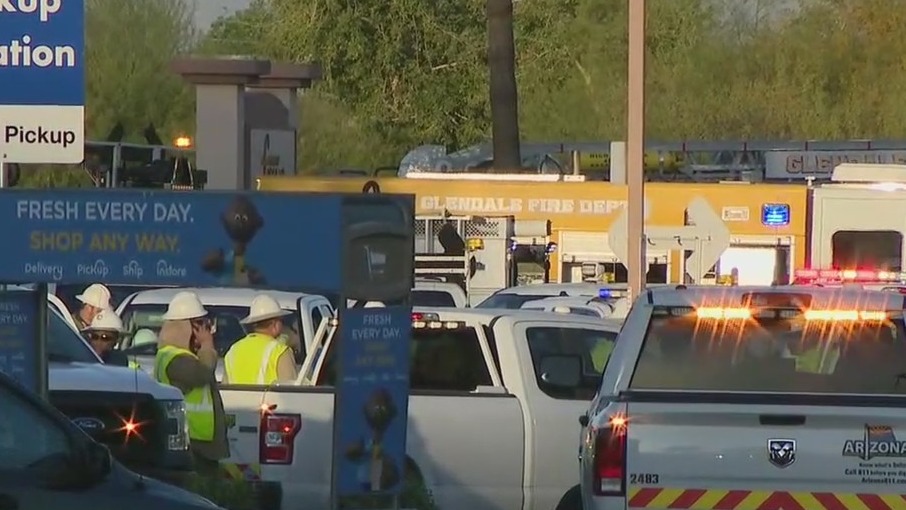 Glendale fire crews working to secure gas leak