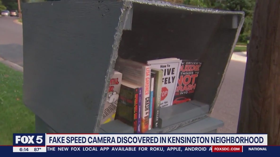 Fake speed camera discovered in Kensington neighborhood