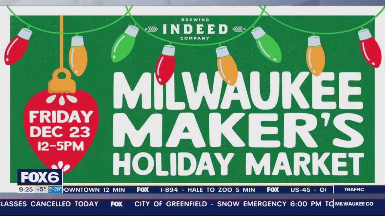 Milwaukee Makers Market; last minute gift rush
