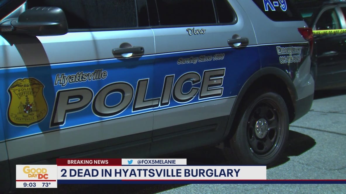 2 dead in double shooting during reported home burglary in Hyattsville: police