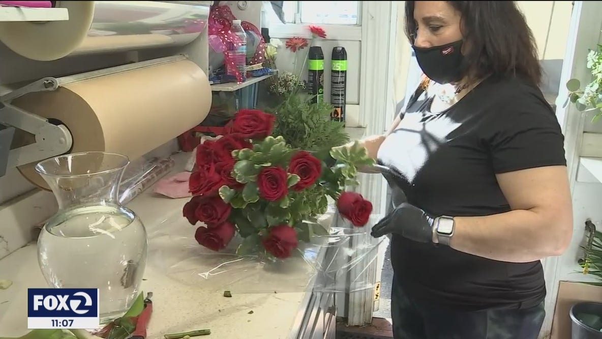 Valentine's Day provides some a slight bump in business