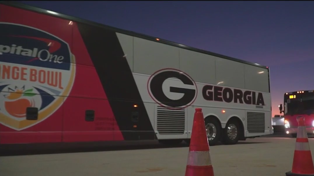 Georgia Bulldogs head to Miami for Orange Bowl