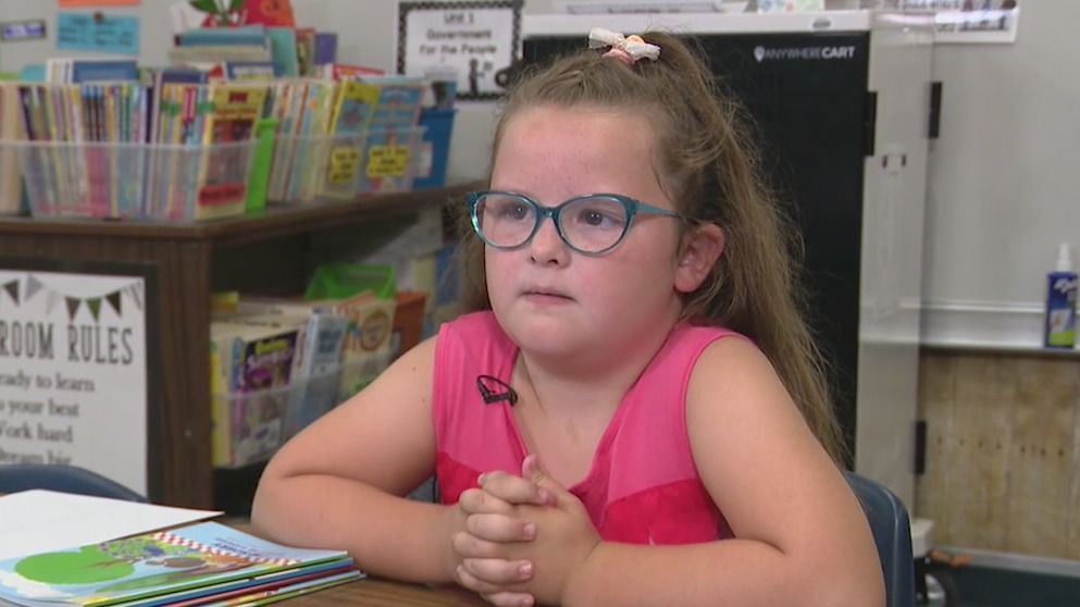 Third-grader overcomes dyslexia to become a published author