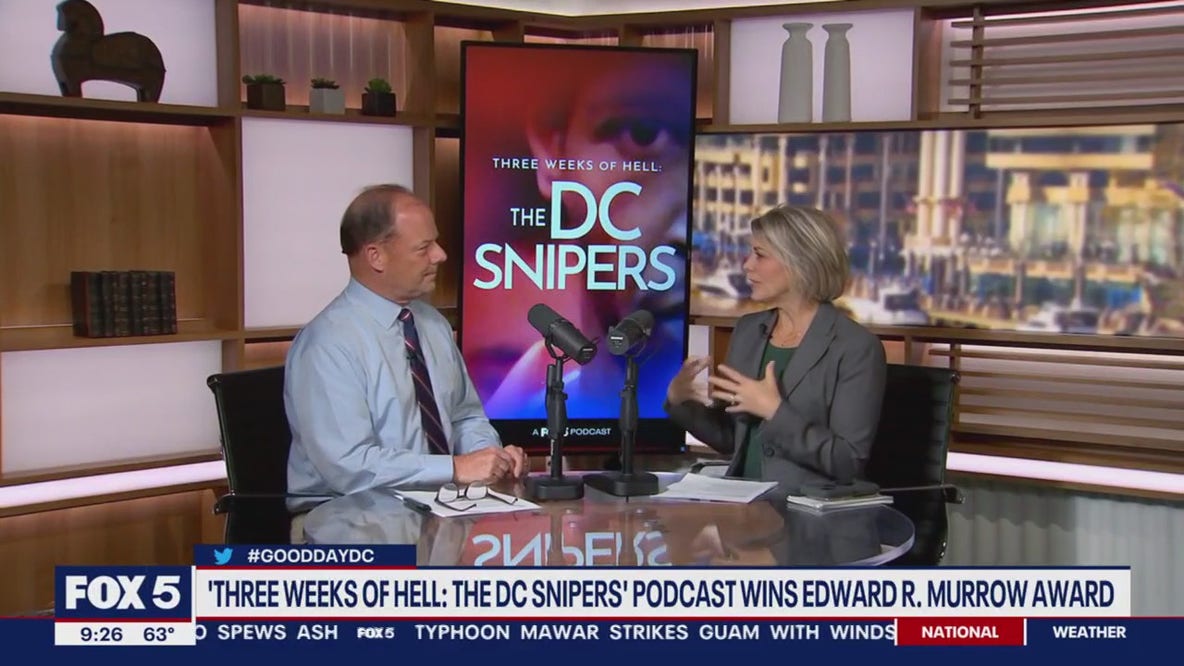 Our DC Sniper Podcast has won an award!