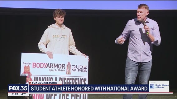 Winter Park student athlete honored with national award: 'It’s not why you do it, but the recognition is nice'