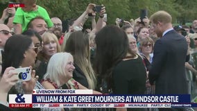 Remembering Queen Elizabeth: Royal family greets mourners outside Windsor Castle