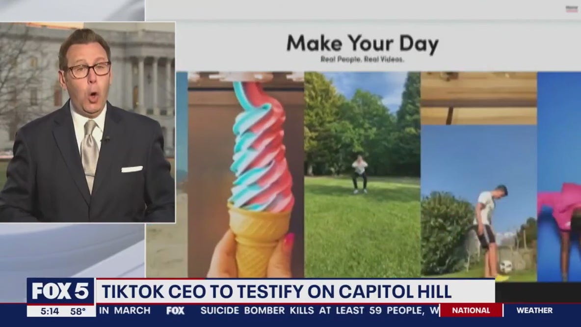TikTok CEO to testify before Congress on app's privacy, data security