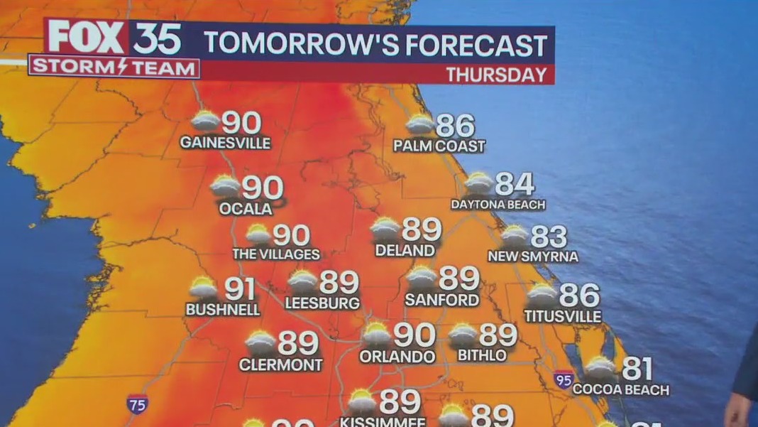 Orlando Weather Forecast April 17, 2024 FOX 51 Gainesville