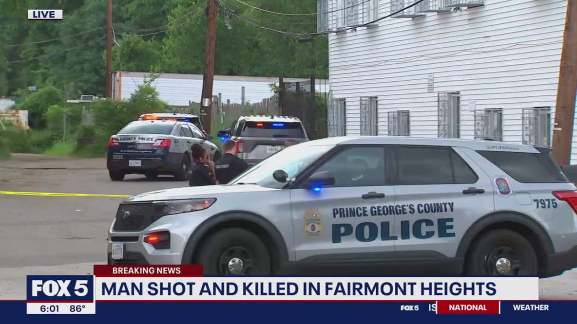 Man shot, killed in Fairmont Heights