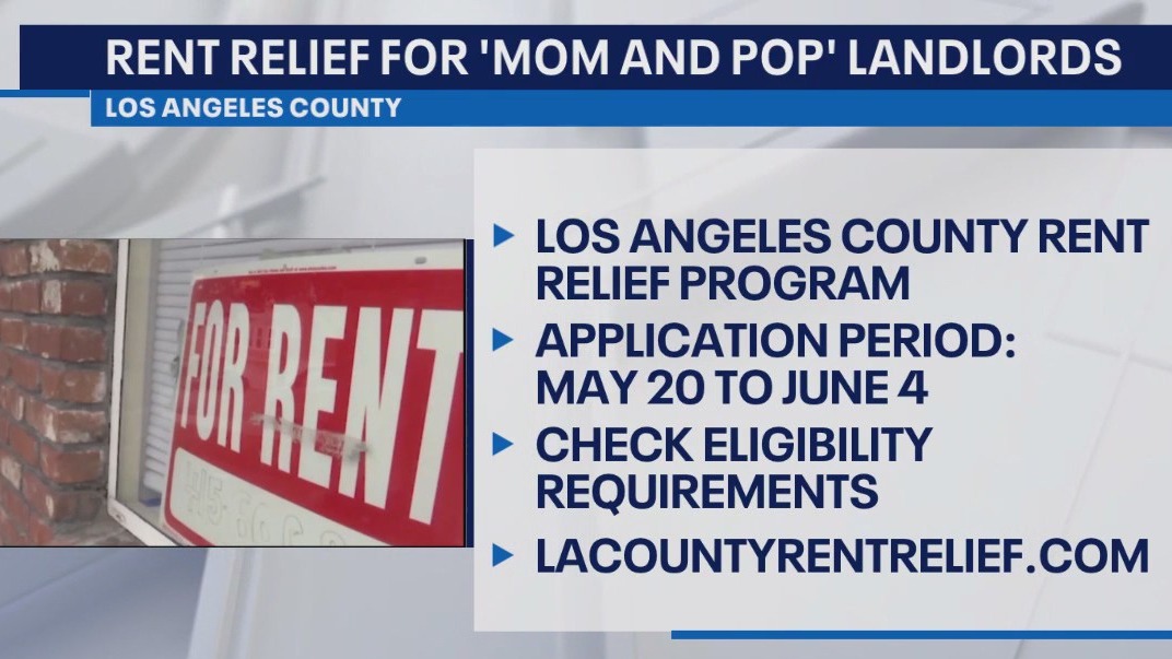 LA County to reopen rent relief program applications