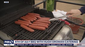 Summer BBQ recipe: Korean hot dogs and strawberry aperol collins
