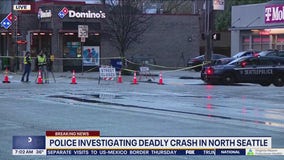 Police investigate deadly crash in North Seattle