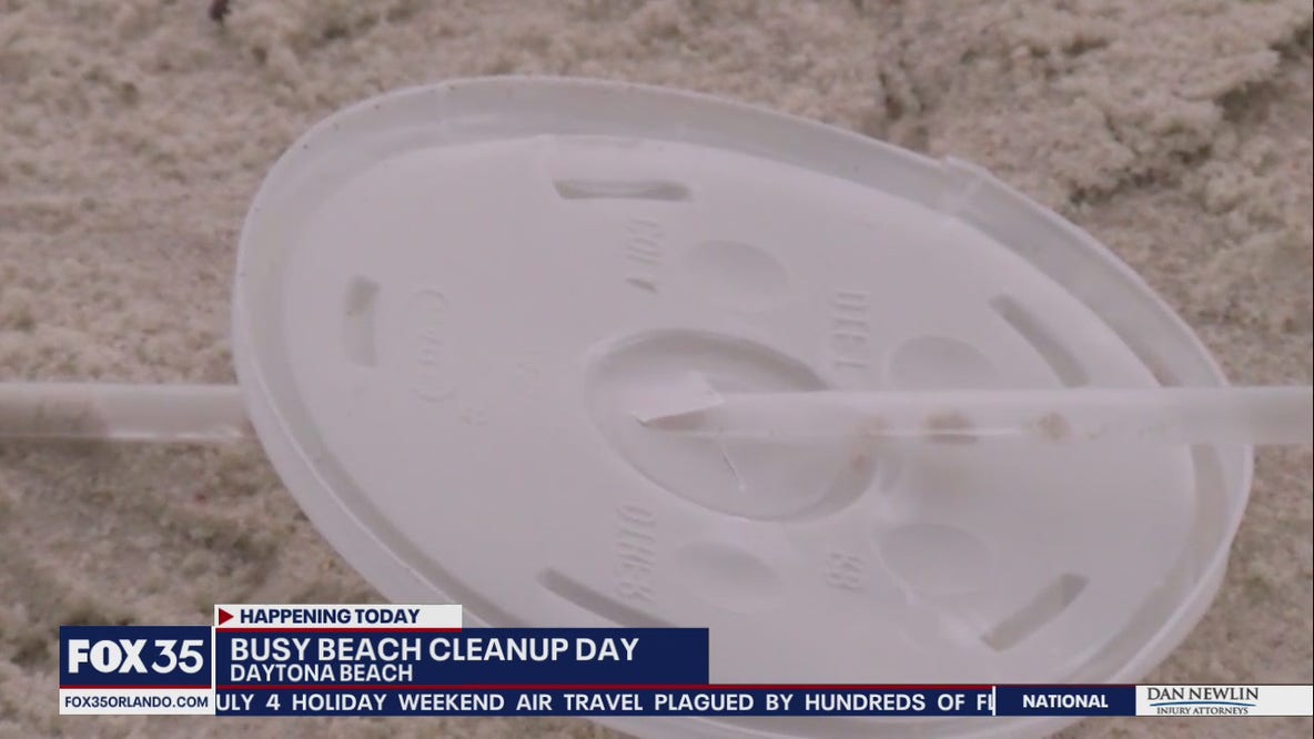 Beach cleanup to begin after 4th of July festivities in Volusia County