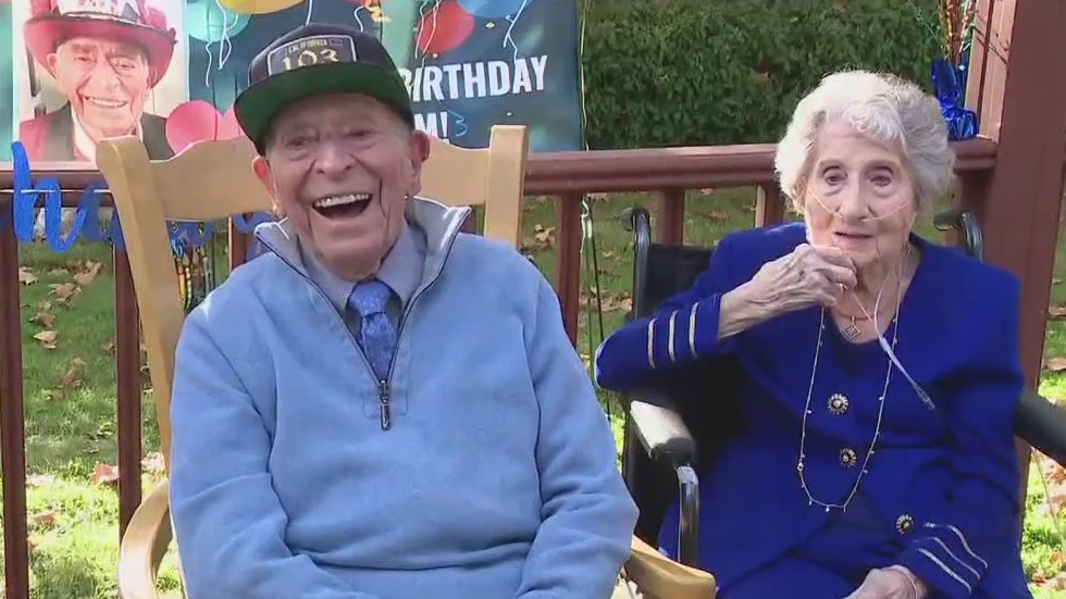 Danville WWII veteran celebrates 103rd birthday, give tips on long life