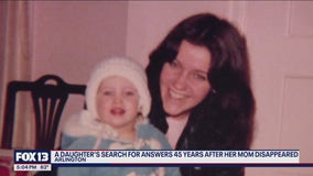 Woman seeks answers 45 years after mother's disappearance