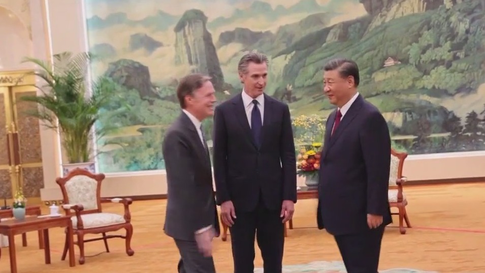 Newsom's visit to China continues