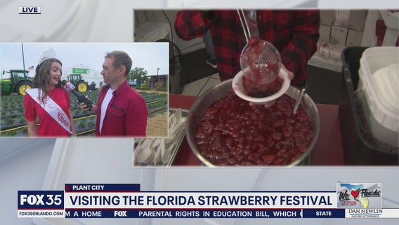 Visiting the Florida Strawberry Festival